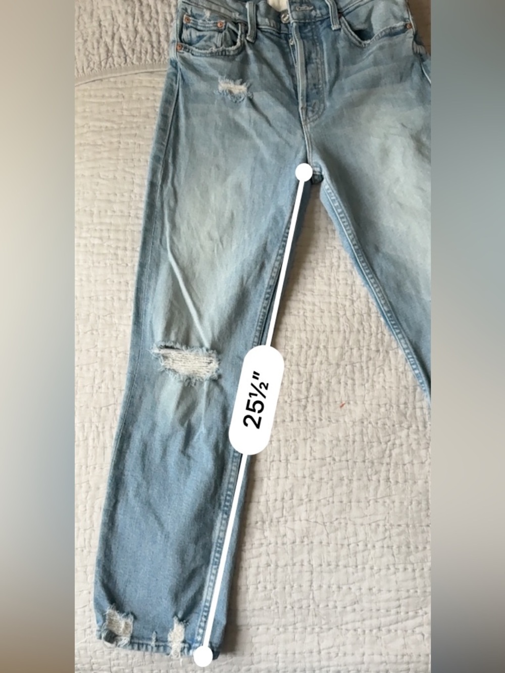 MOTHER superior The Tomcat confession Jeans Revolve Anthropologie - Picture 5 of 14
